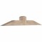 Ekena Millwork Portland Smooth Timber Gable Bracket, Douglas Fir, 60"W x 10"H x 5 1/2"D x 5 1/2"F, 4/12 Pitch GBW060X10X0606POR00SDF - alternate 2